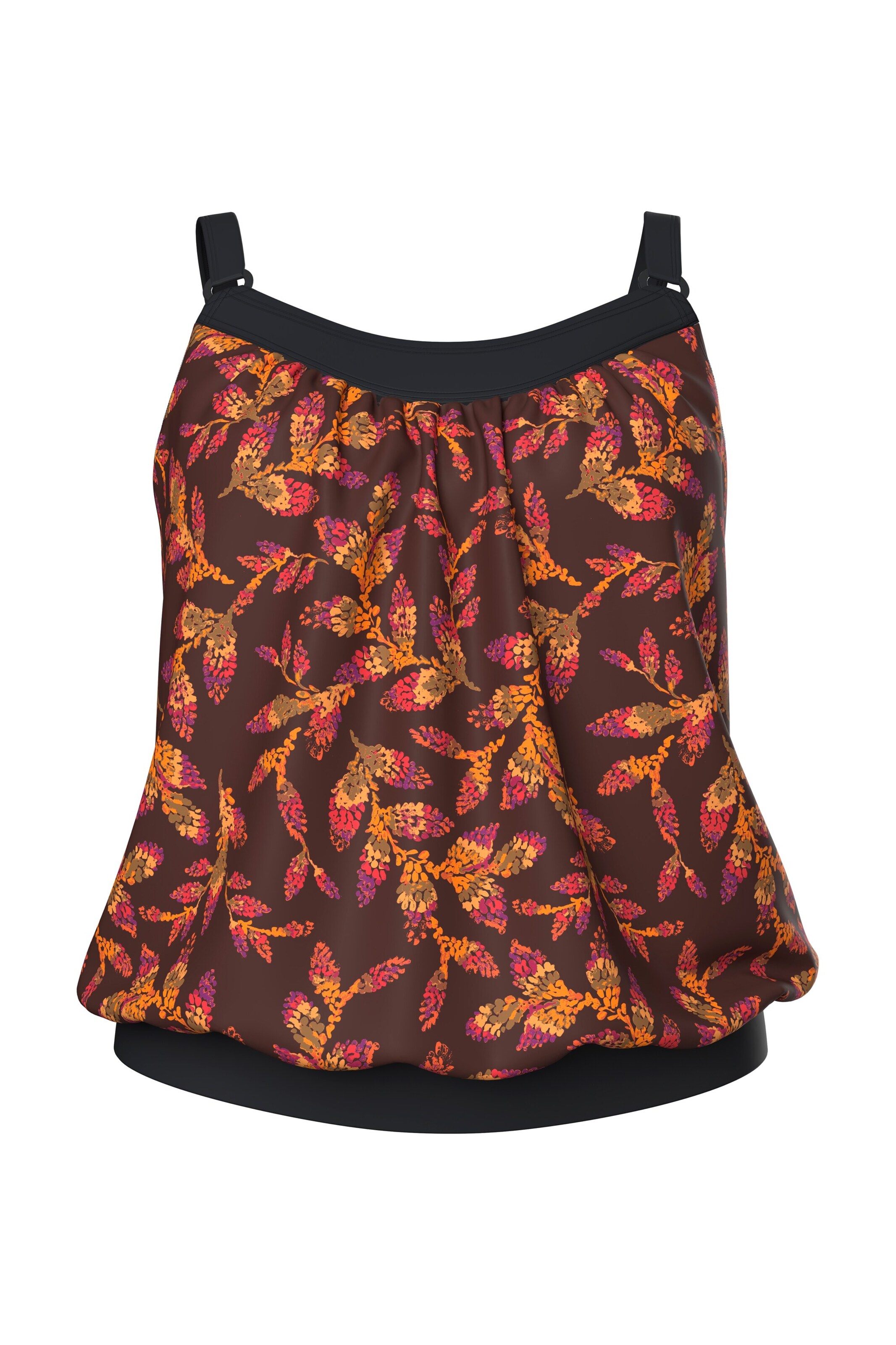 Ulla Popken Tankini in Braun