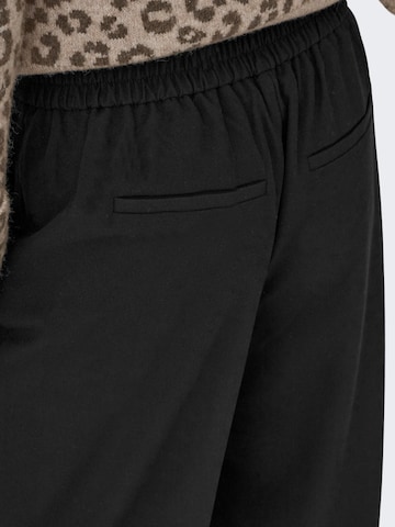 Wide Leg Pantalon 'ONLGIA' ONLY en noir
