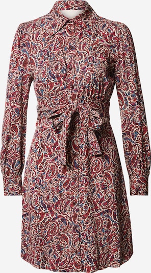 MICHAEL Michael Kors Robe-chemise en mélange de couleurs / lie de vin, Vue avec produit
