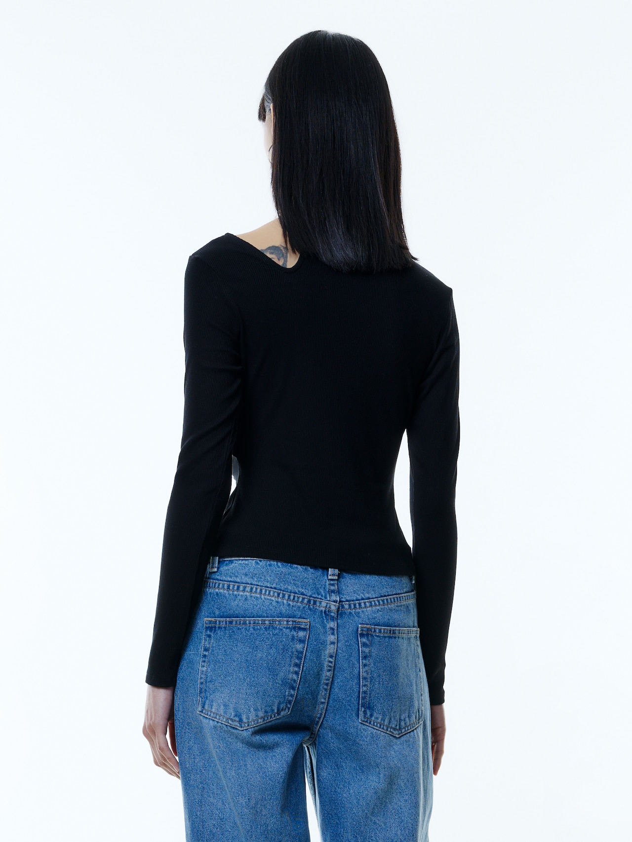 EDITED Shirt 'Regina' Zwart