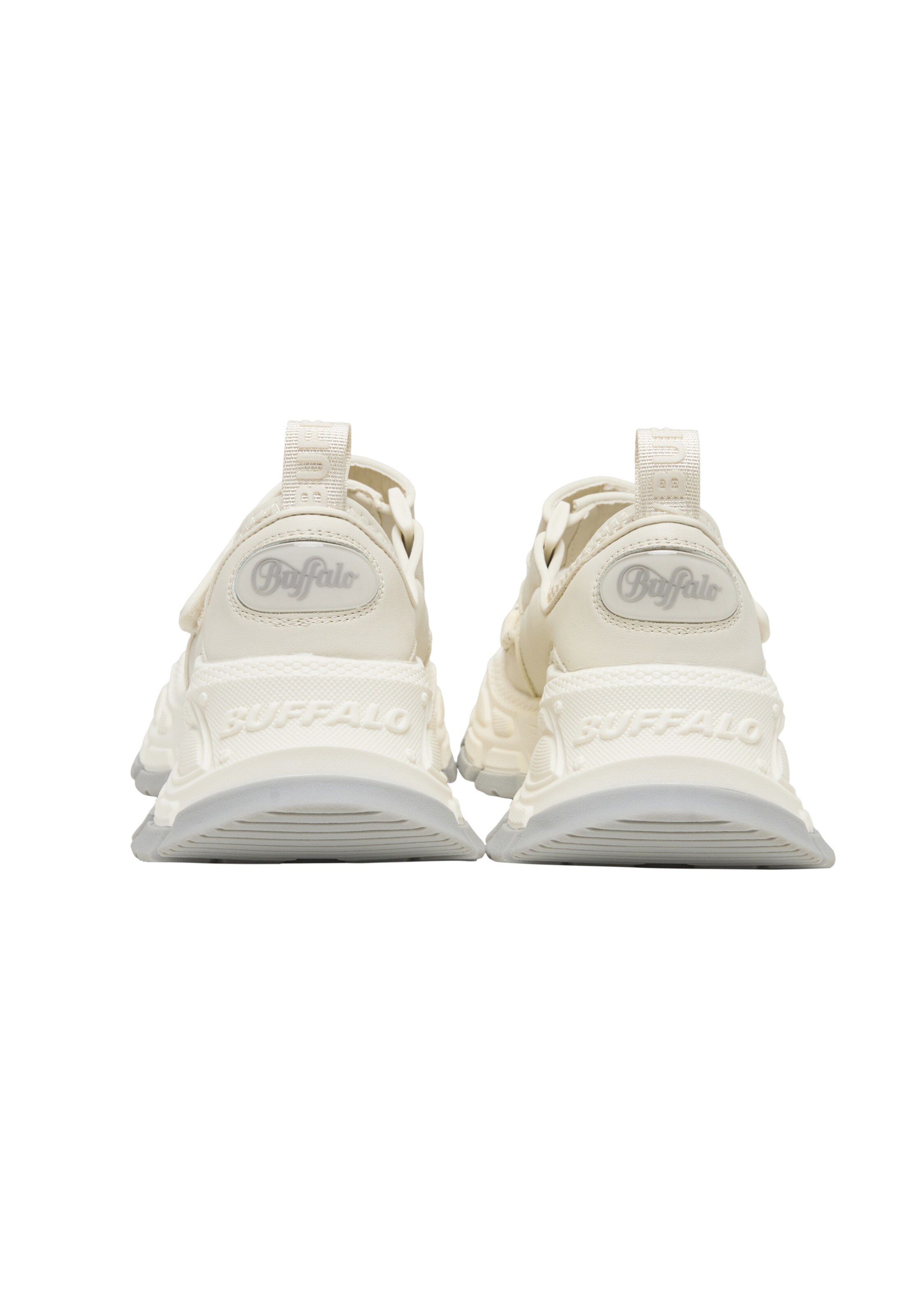 BUFFALO Balerinka z rzemykiem 'SATURN ' w kolorze biały