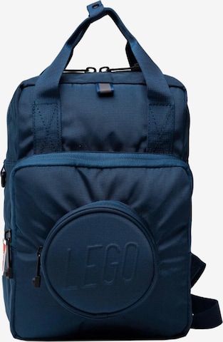 LEGO Backpack 'LEGO Brick 1x1 Kids Backpack' in Blue: front