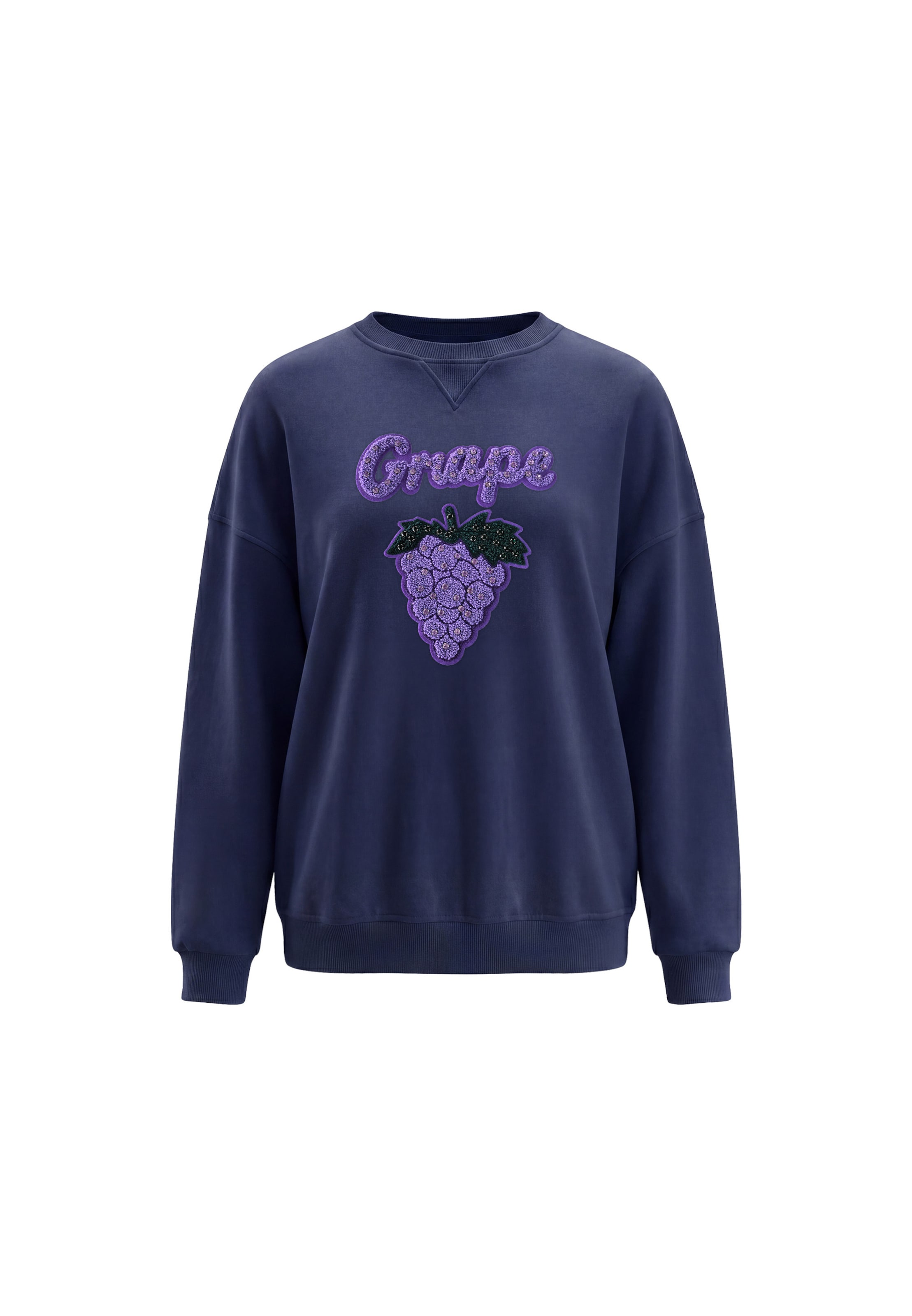 MYMO - Sweatshirt em azul: frente