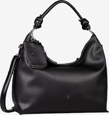 TOM TAILOR Crossbody bag 'Hannah' in Black: front