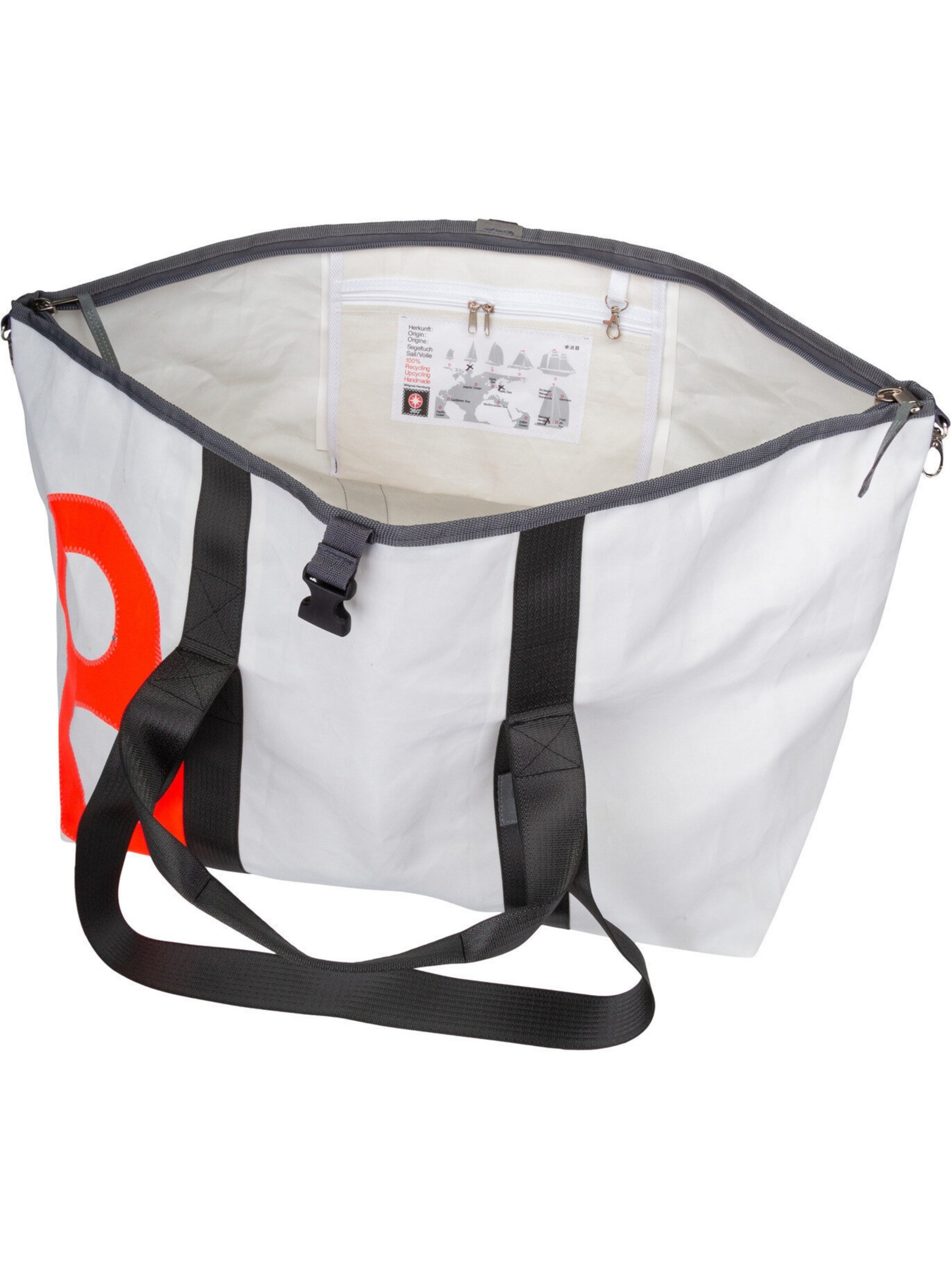 360 Grad Reisetasche in Grau