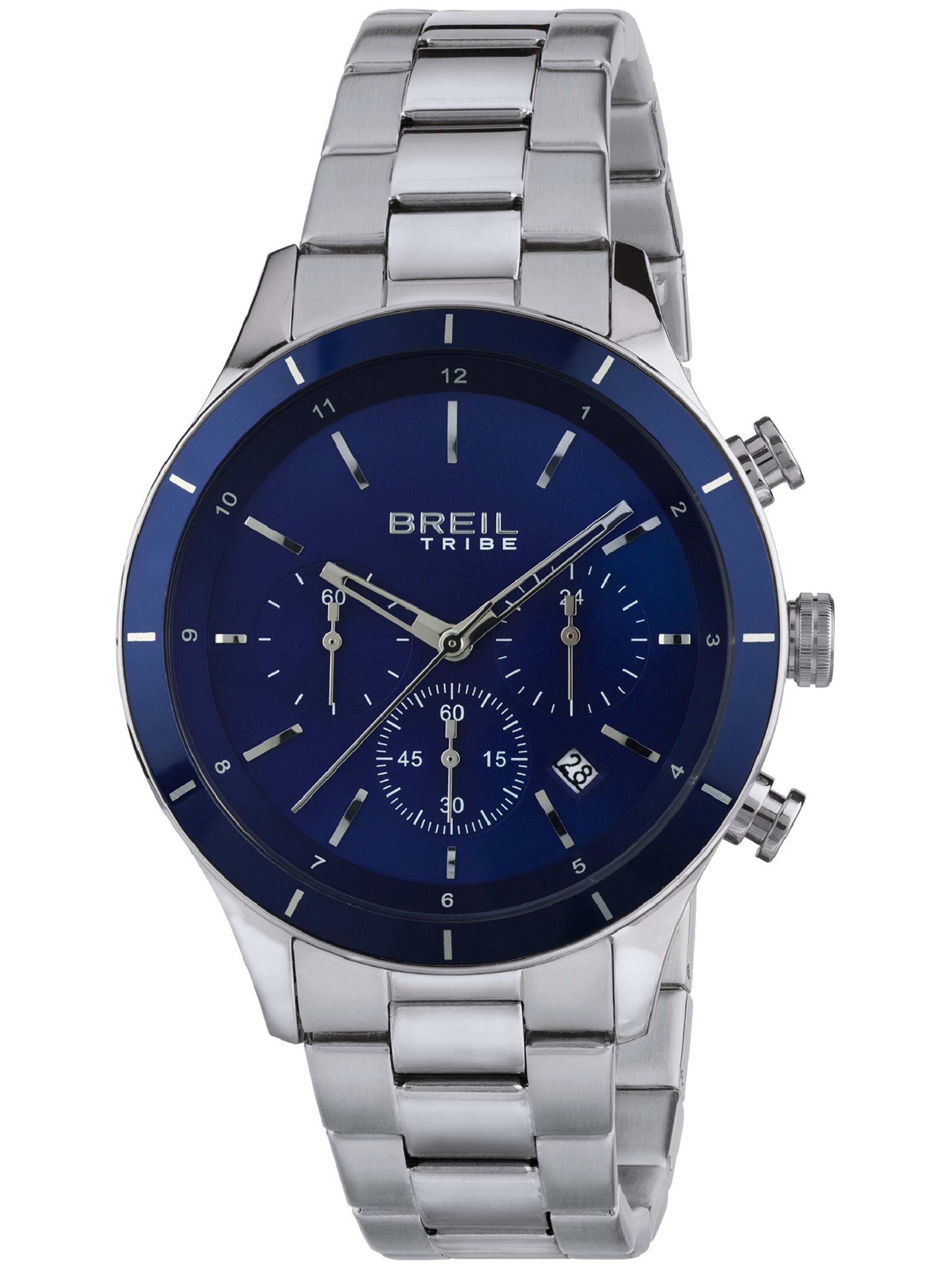 Breil Analog Watch 'Dude' in Blue: front