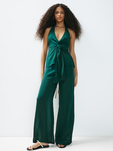 Pull&Bear Blusentop in Grün