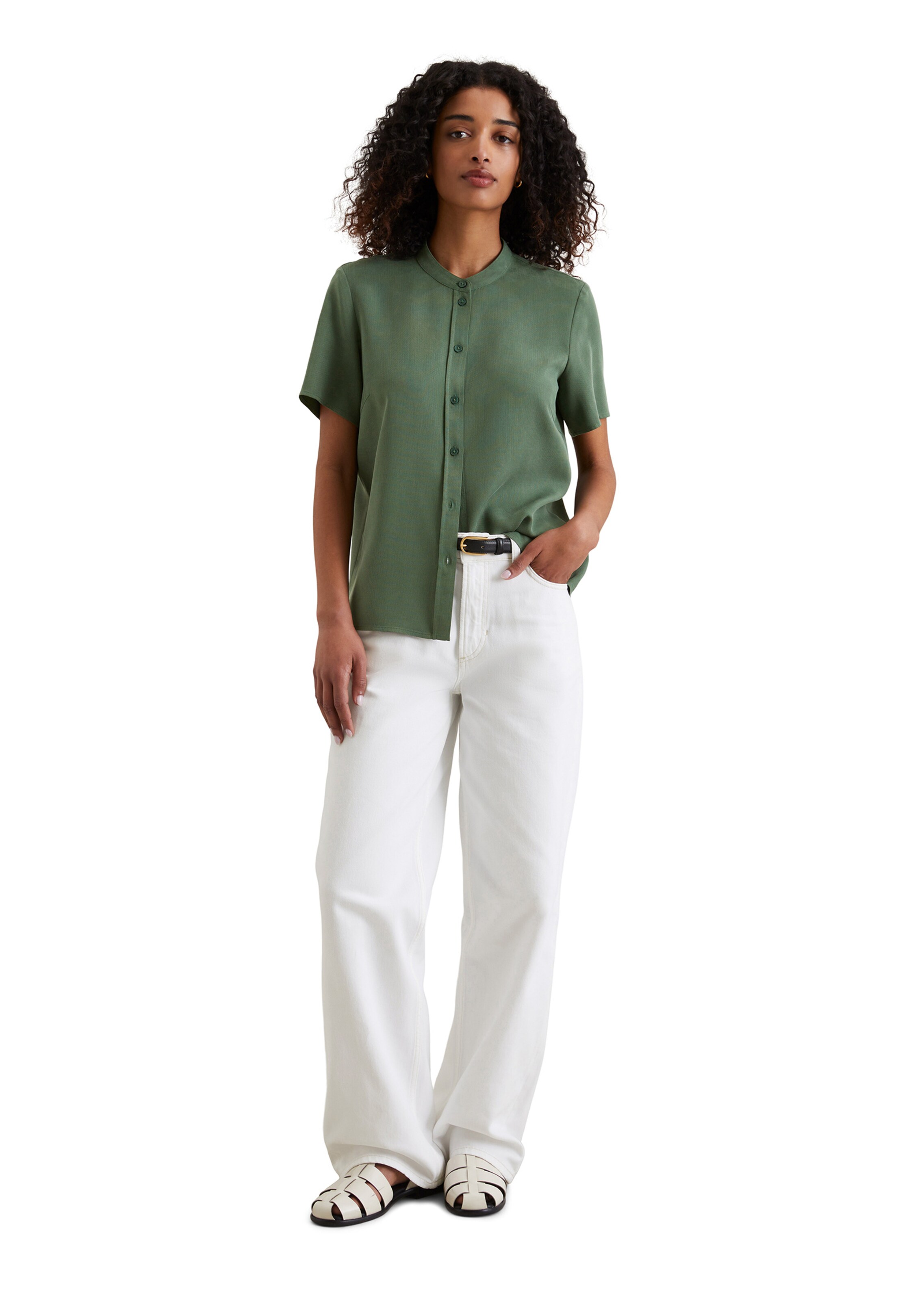 Marc O'Polo DENIM Blouse in Green