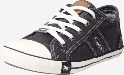 Sneaker low MUSTANG pe maro pueblo / negru / alb, Vizualizare produs