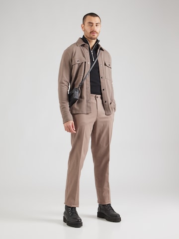 Veste mi-saison 'SLHJackie' SELECTED HOMME en marron