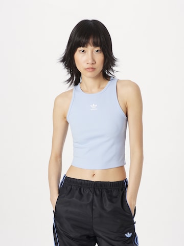 ADIDAS ORIGINALS Top 'Rib' | modra barva: sprednja stran