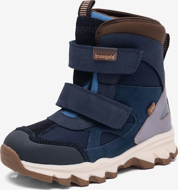 BISGAARD Snow Boots 'Edon' in Blue: front