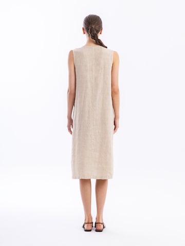 Haris Cotton Jurk 'Haris Cotton' in Beige