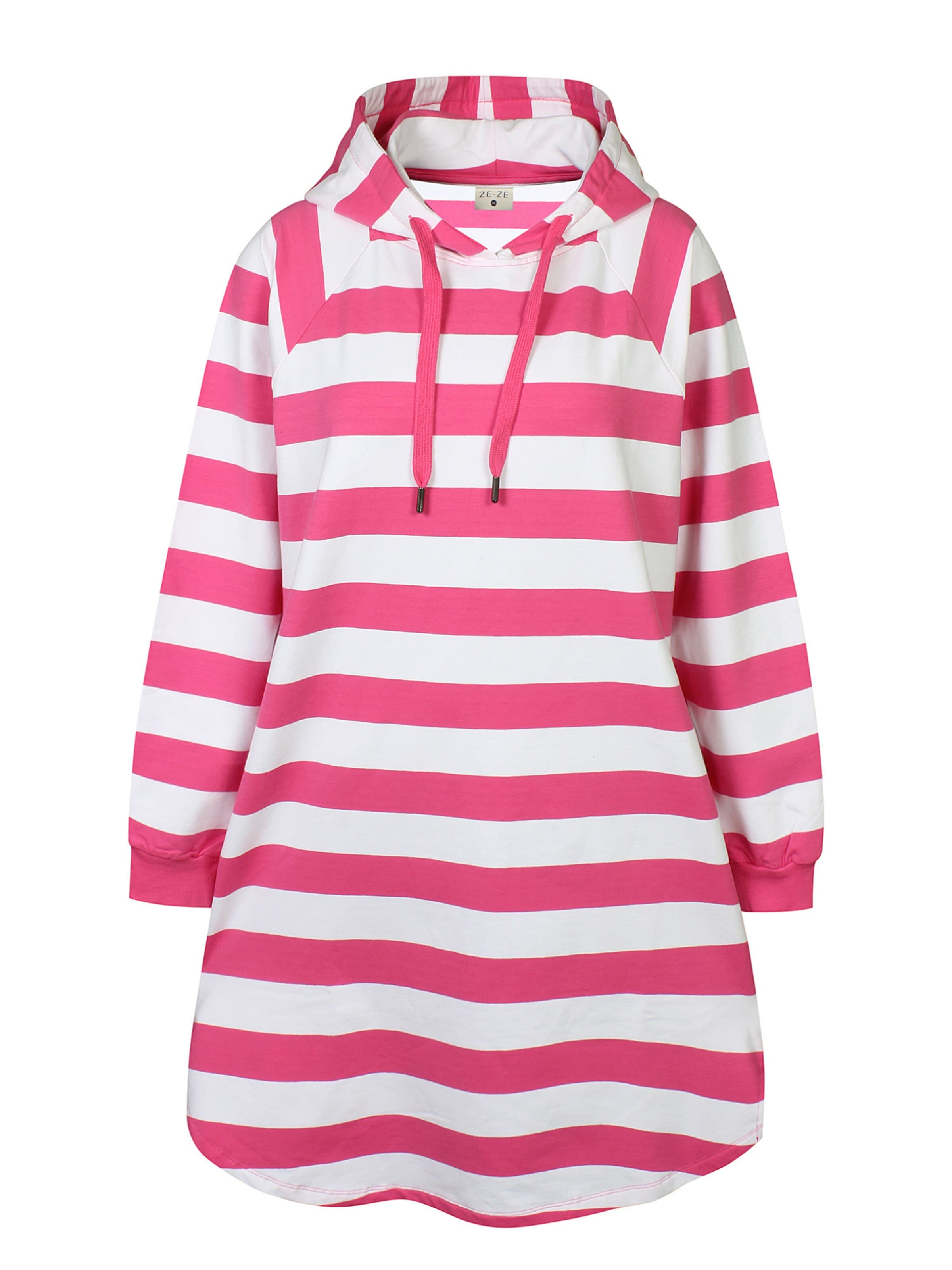 ze-ze Jurk 'Ebony 16' in Roze: voorkant