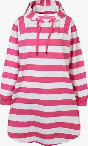 ze-ze Kjole 'Ebony 16' i pink: forside