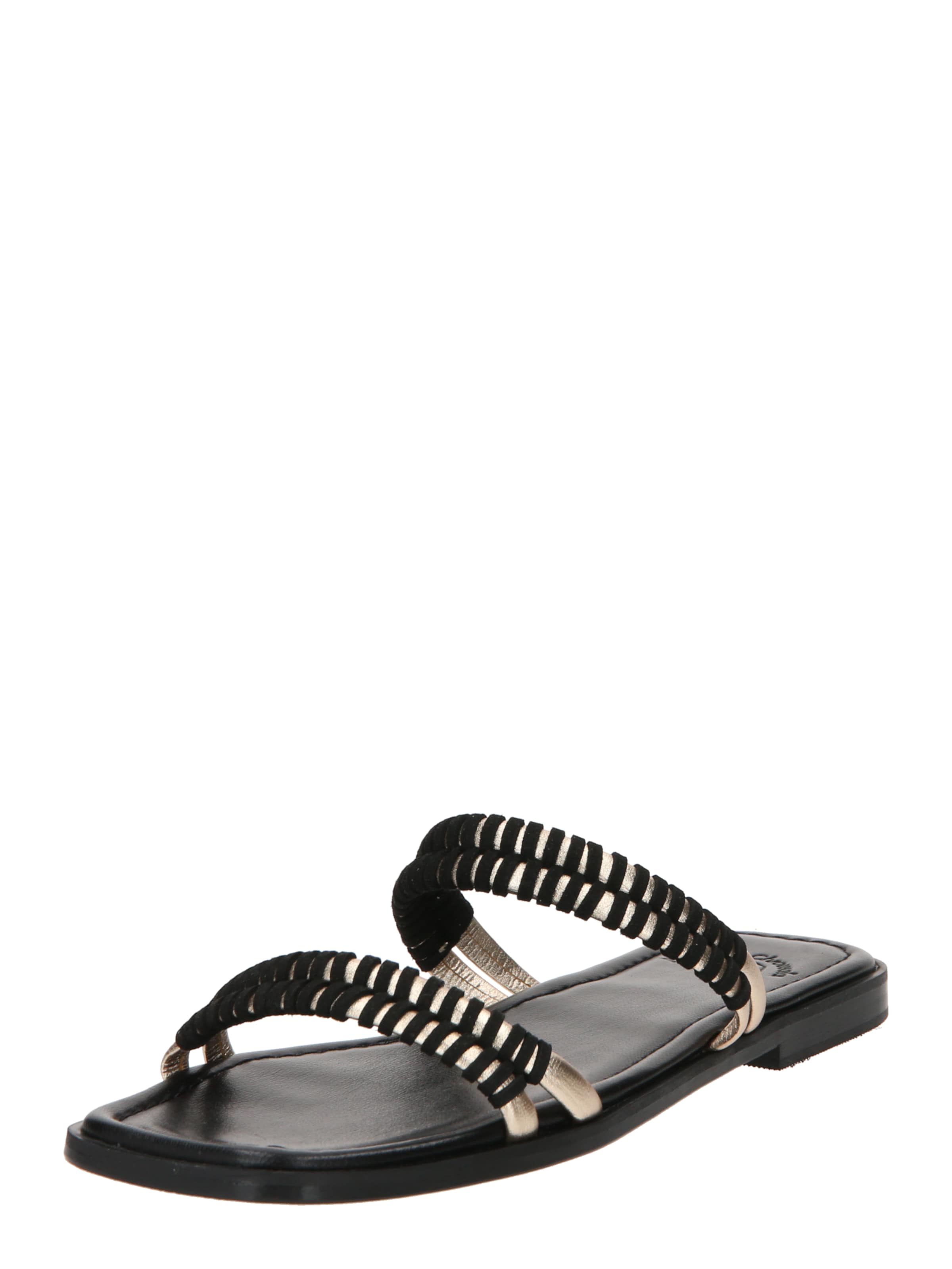 Marietta's Fantasy Pantolette 'Amelia' i svart: framsida