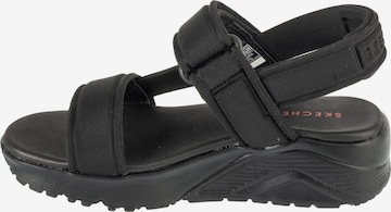 SKECHERS - Sandalias 'Skechers Uno Lite Sandal - Sunny Stand' en negro: frente