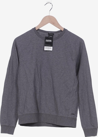 BOSS Black Sweatshirt & Zip-Up Hoodie in M in Grey: front