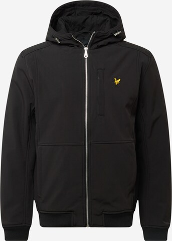 Lyle & Scott Tussenjas in Zwart: voorkant