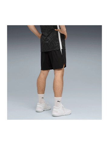PUMA Regular Workout Pants 'Teamjaws Starter' in Black