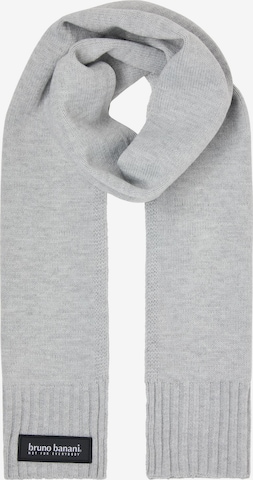 BRUNO BANANI Scarf 'BURKS' in Grey: front