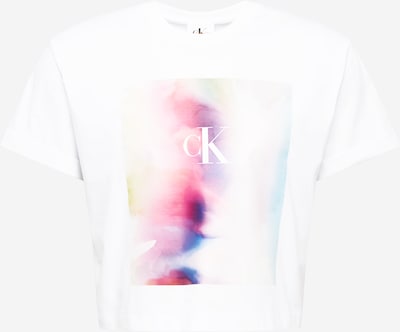 Calvin Klein Jeans Shirt 'PRIDE' in royalblau / hellblau / pink / weiß, Produktansicht