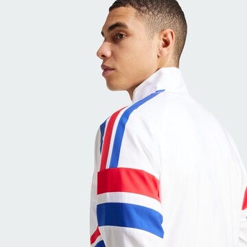 ADIDAS PERFORMANCE Athletic Jacket 'Adizero Retro' in White