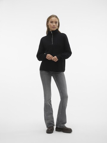 VERO MODA Trui 'VMGoldneedle' in Zwart