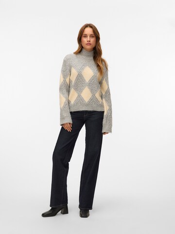 VERO MODA Свитер 'VMPaloma' в Серый