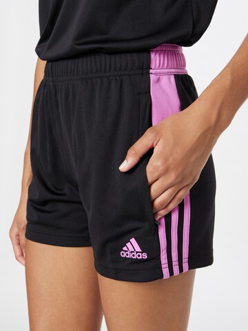 ADIDAS SPORTSWEAR Regular Workout Pants 'Tiro Essentials' in Black