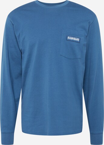 NAPAPIJRI Shirt in Blue: front