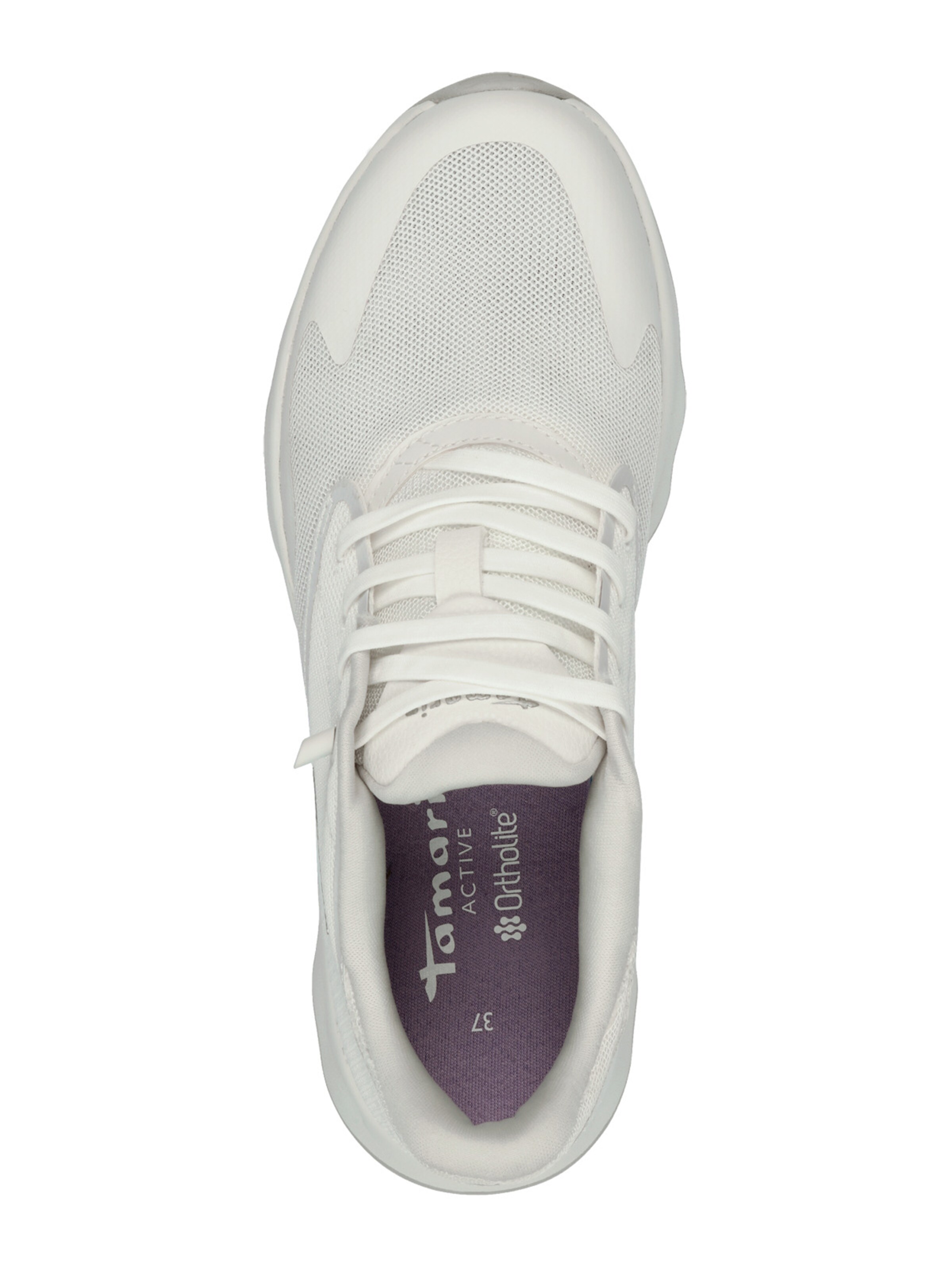 Tamaris Низкие кроссовки в Белый