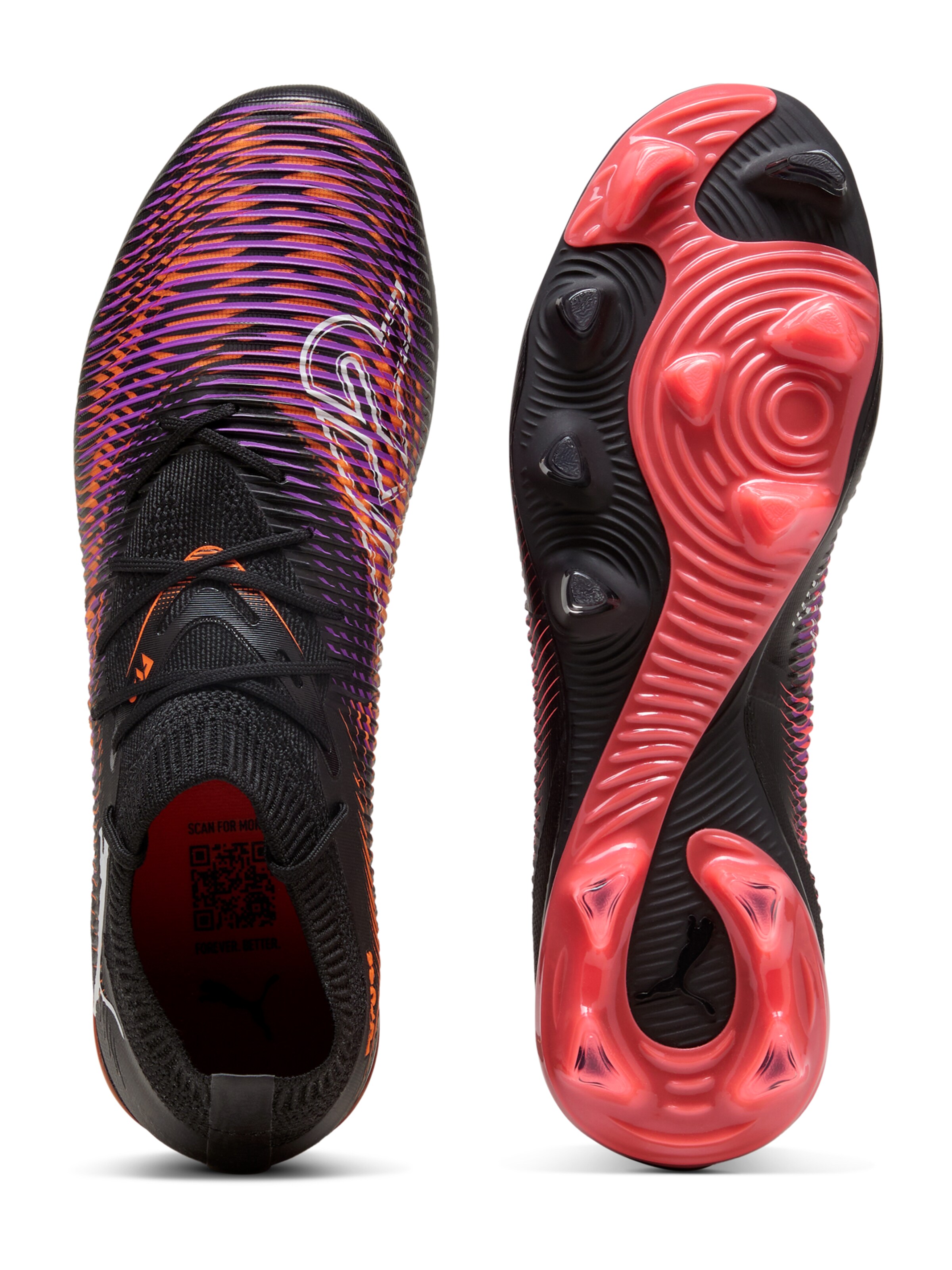 PUMA Futballcipők 'Future 8 Match' - fekete