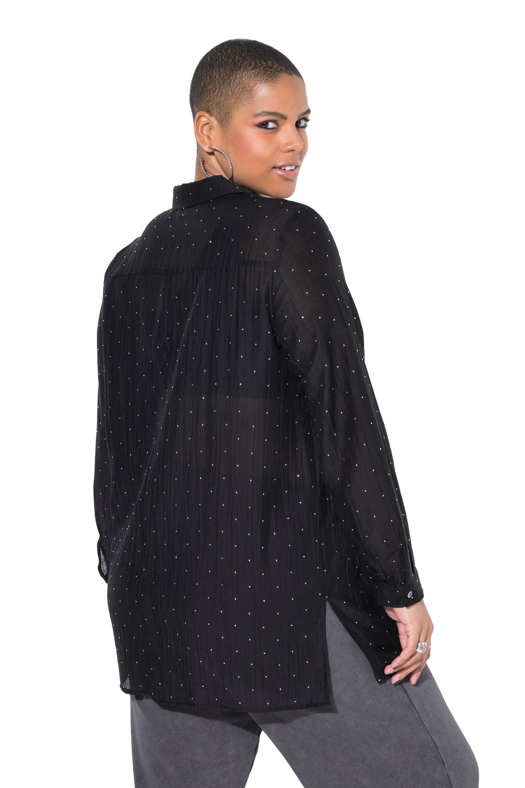 Studio Untold Bluse in Schwarz