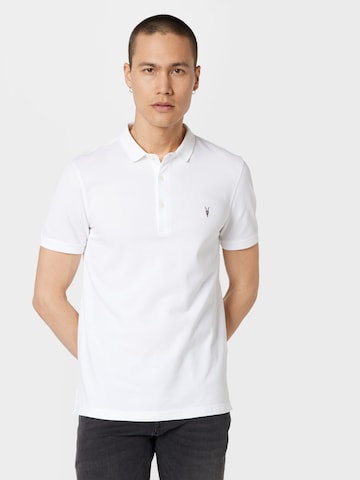 AllSaints - Camiseta en blanco: frente