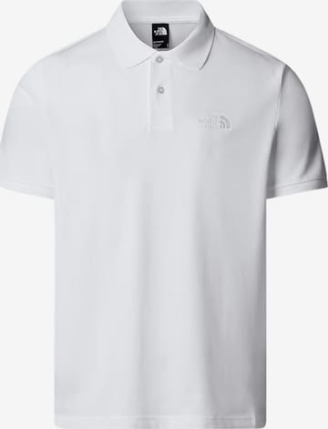 THE NORTH FACE - Camiseta 'THE NORTH FACE M ESS RG POLO TEE POLO' en blanco: frente