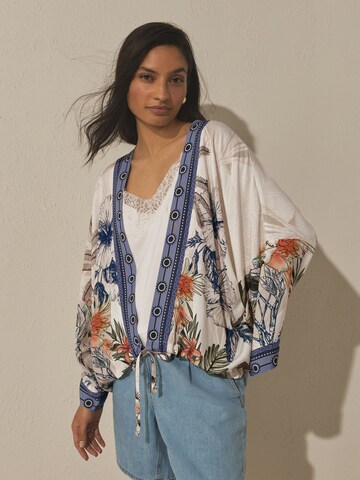 Next Bluse in Beige: Vorderseite