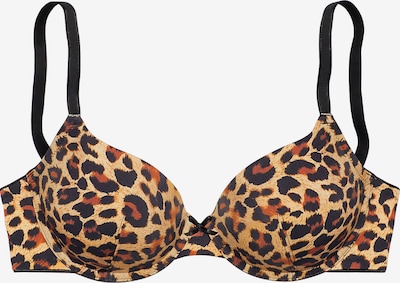 LASCANA Soutien-gorge en beige / marron / noir, Vue avec produit