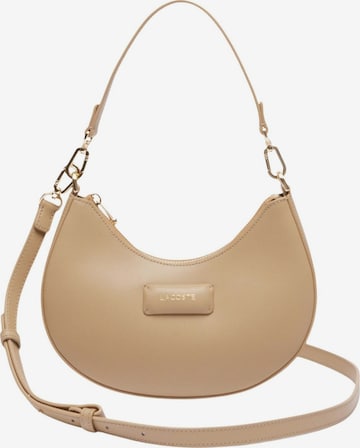 LACOSTE - Malas de tiracolo 'Casual' em bege: frente