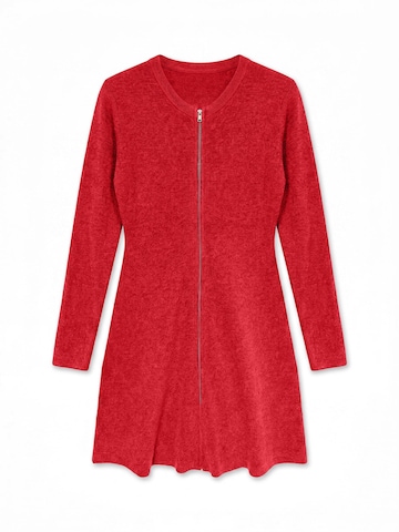 Robes en maille 'AWJessica' VERO MODA en gris : devant