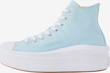 mėlyna CONVERSE Sportbačiai su auliuku 'CHUCK TAYLOR ALL STAR MOVE': priekis