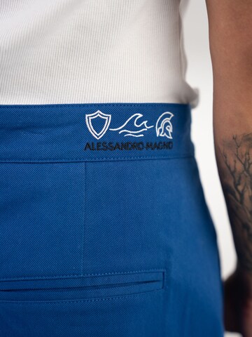 Alessandro Magno Loose fit Workout Pants 'FASHION' in Blue