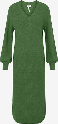 OBJECT Knitted dress 'Malena' in Green: front