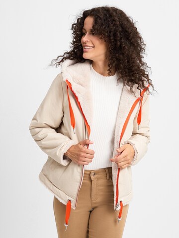 RINO & PELLE Between-Season Jacket ' Aviva ' in Beige: front
