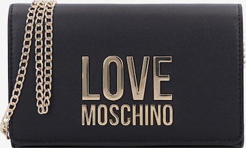Love Moschino Clutch in Black: front