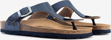 Bayton Teenslipper 'Mercure' in Blauw