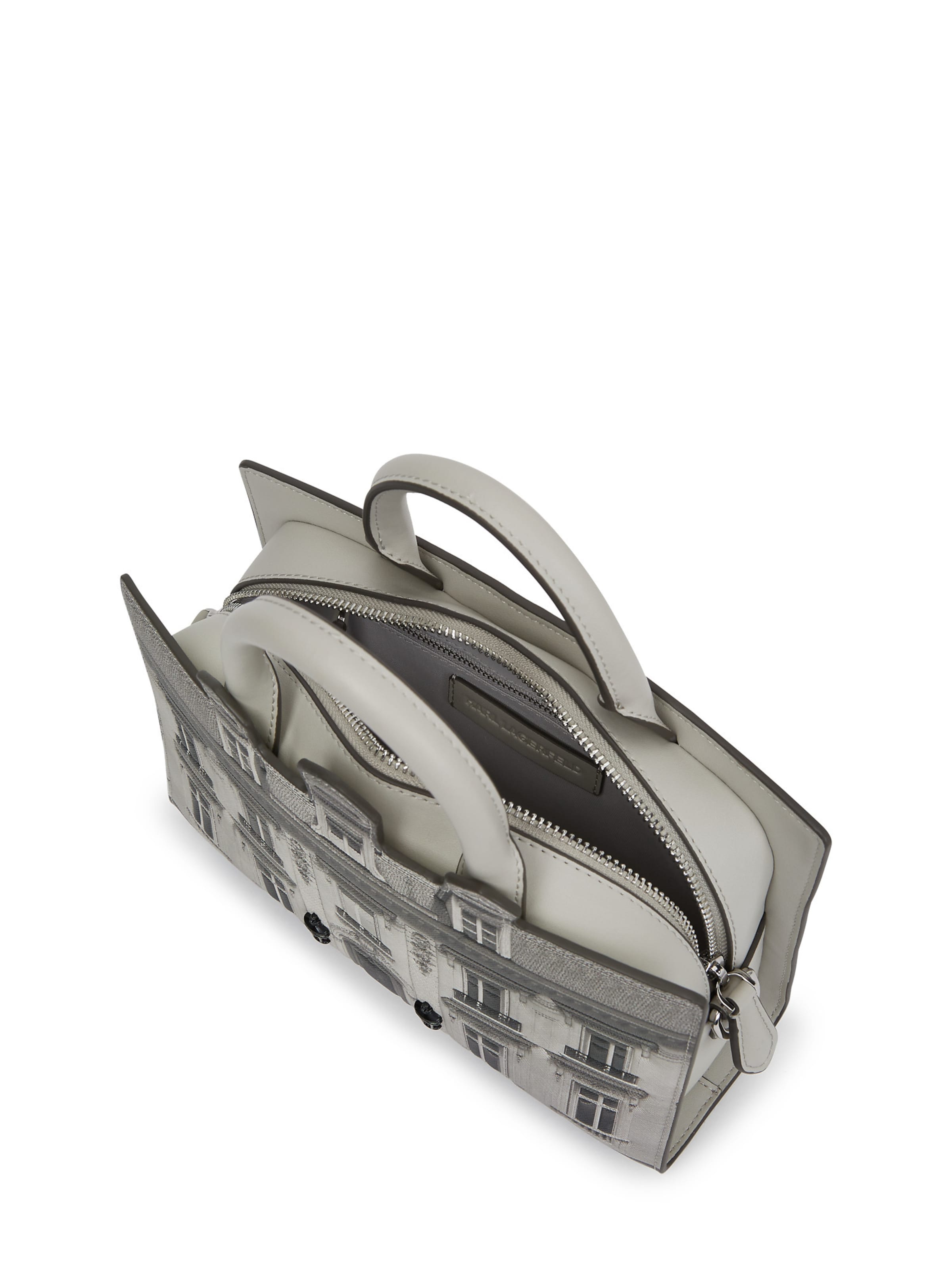 Karl Lagerfeld Τσάντα χειρός 'Maison de Karl' σε λευκό