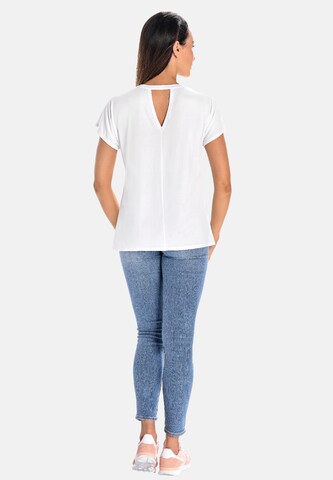 TEYLI Shirt 'Cora' (GRS) in Weiß