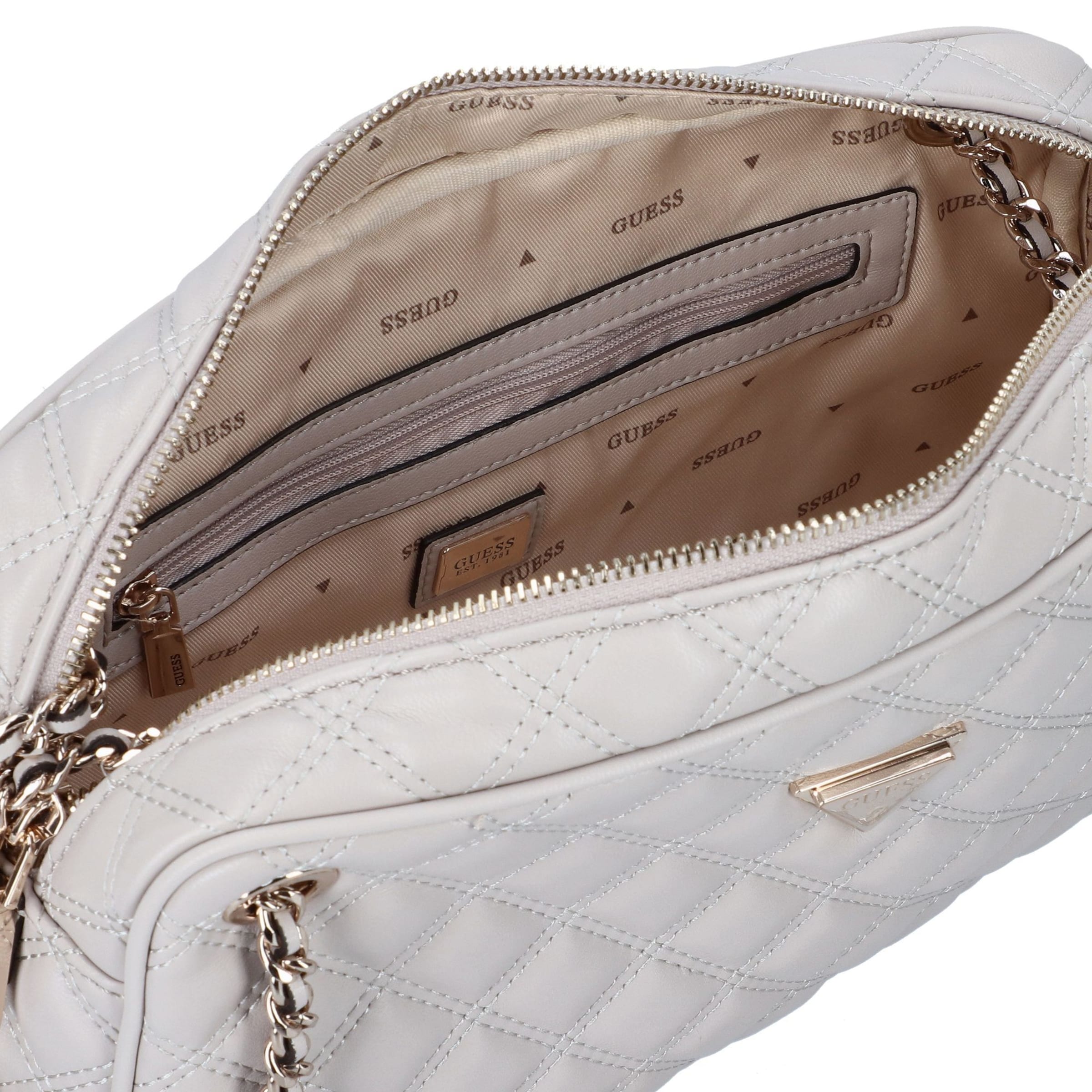 Sac bandoulière 'Giully II' GUESS en gris