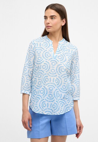 ETERNA Blouse in Blauw: voorkant